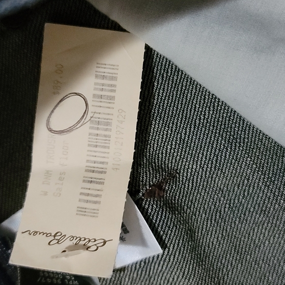 Brand NWT Eddie Bauer woman's jeans curvy fit size 10 bark blue color mint new - Picture 7 of 12